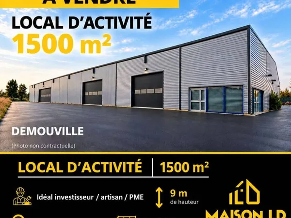 Local d'activité 1500 m²