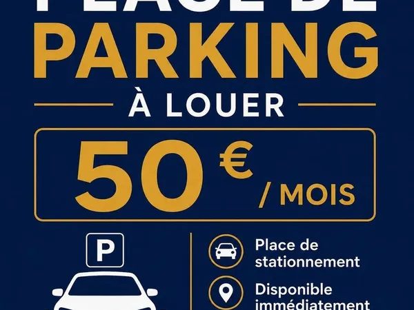 Place de Parking à louer