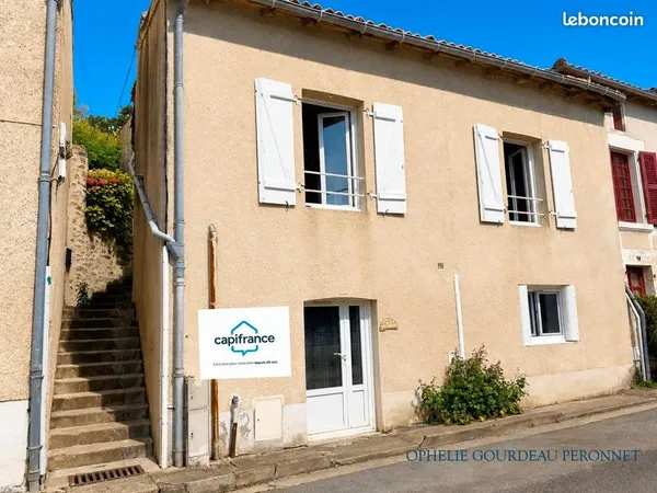 Maison de ville 3 pièces 60 m²