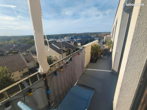 Appartement meublé de 38 m² avec balcon - Beaumont-sur-oise