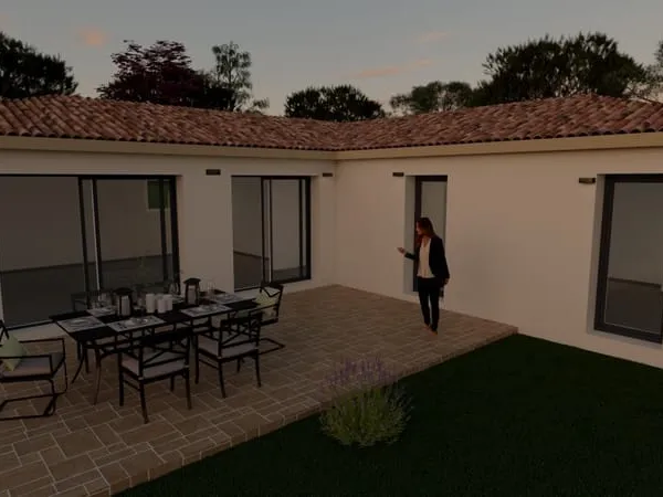 TERRAIN À BÂTIR 1 000 m² - PLAN-D'AUPS-SAINTE-BAUME - BELLE VUE