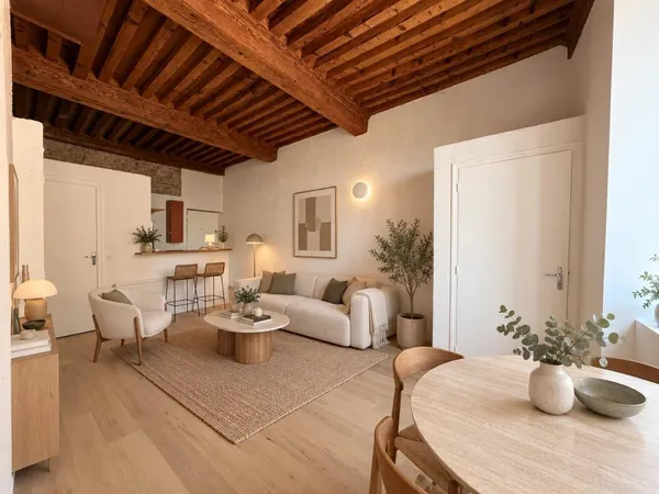 Vends studio - 33.52 m² - 1 pièce - Lyon 5Ème 69005