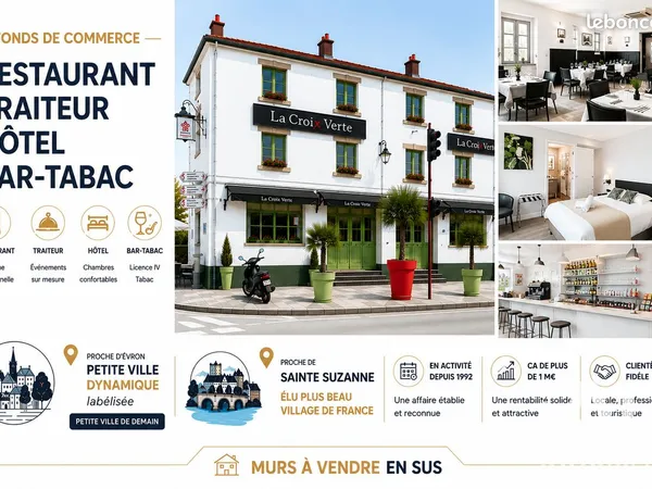 Hôtel 420 m² Neau