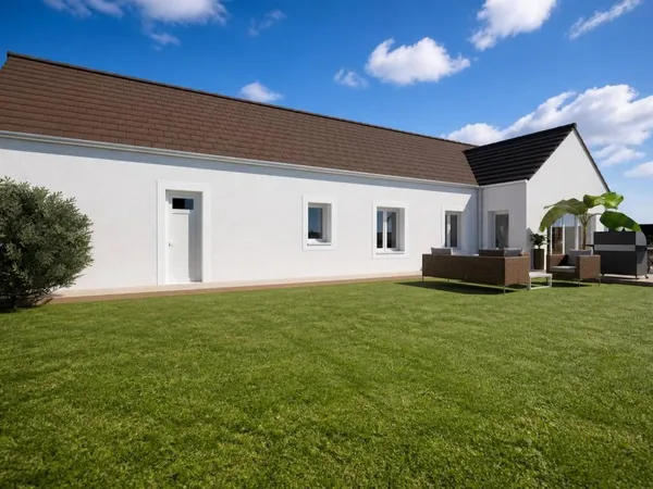 FAVRIEUX - MAISON PLAIN-PIED 120 m² - TERRAIN 1 200 m²