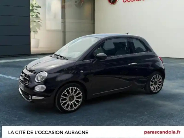 Fiat 500 1.2 8v 69ch eco pack lounge 109g — photo 1