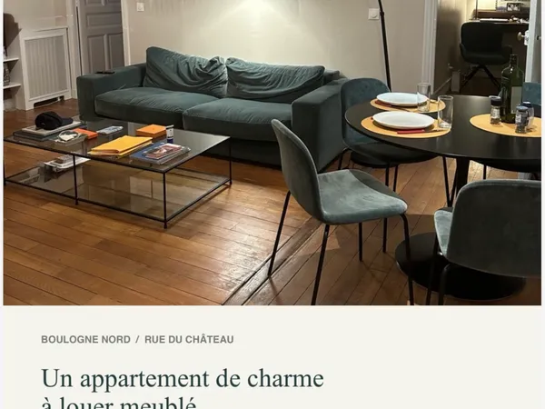 Loue appartement 3 pièces