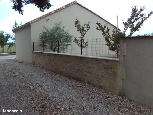 Maison en pierre rénovée