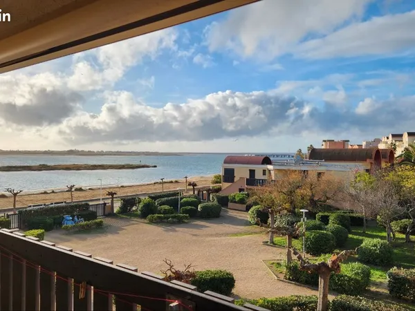 Appartement Gruissan vue mer Plage grazel