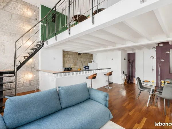 Loft de charme 80m2