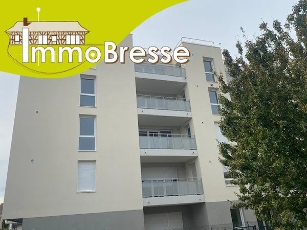 Bourg en Bresse - A louer appartement Type 2 - Terrasse - Parking