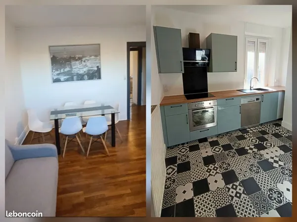 Appartement T4 entièrement meublé et rénové