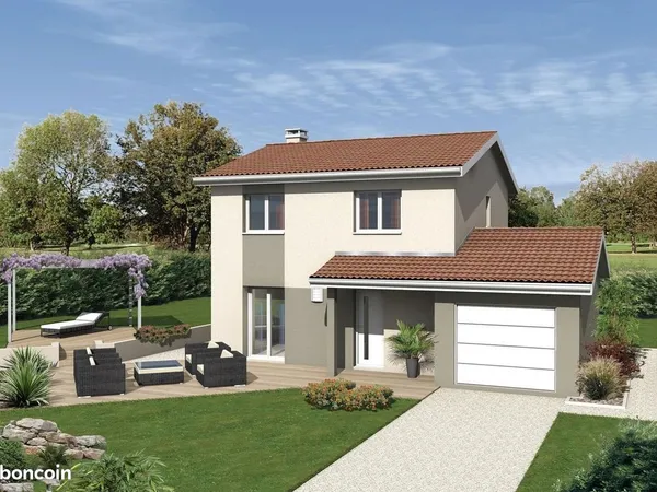 Maison 90 m² avec terrain à VILLENEUVE (01)