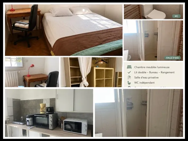 Chambre de 11m2 à louer sur Talence