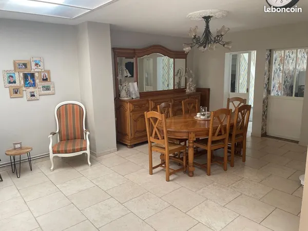 Maison Indiv 141m² - 3 chbres - jardin plein sud - garage