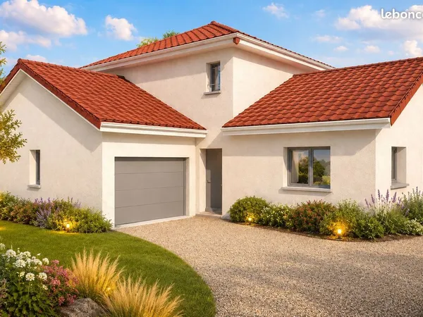 Projet de construction d'une maison 130 m² avec terrain à JARRIE (38)