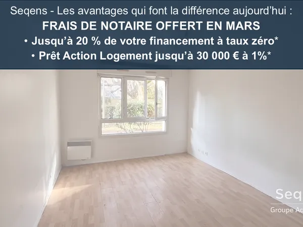 Appartement 2 pièces en centre-ville à proximité des commodités avec cave et parking