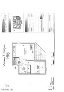 Appartement 2 pièces 44 m²