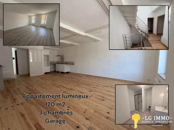 Appartement 4 pièces 120 m²