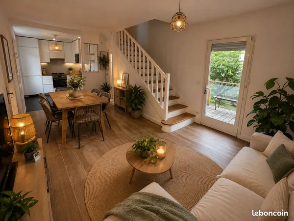 Maison de ville rénovée avec terrasse - 3 chambres - Maisons-Laffitte