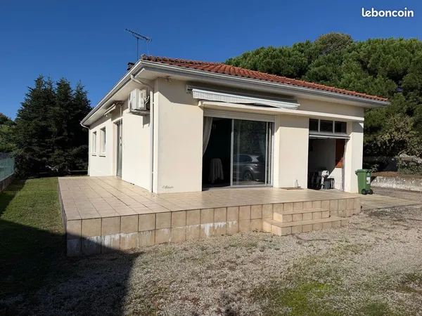 Le taillan-médoc - maison 94 m² + garage sur terrain de 500 m²