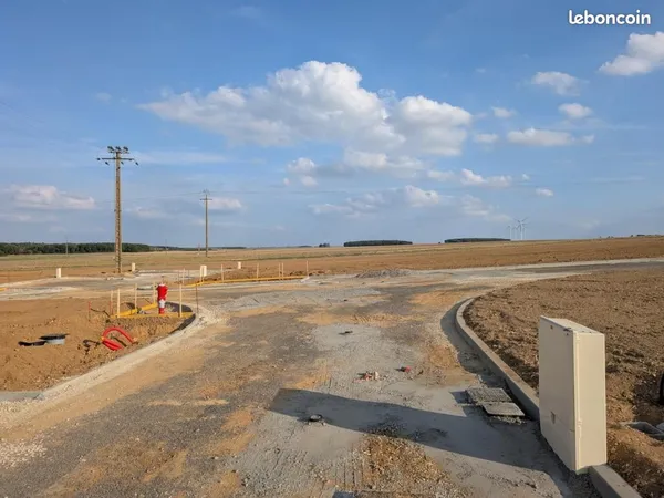 Terrain 628 m² Treon