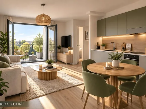 Appartement 2 pièces 42 m²