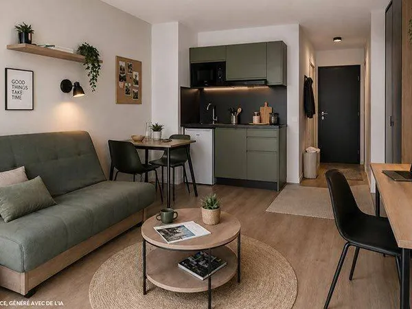 Appartement 1 pièce 18 m²
