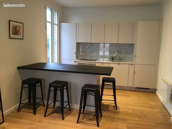Haut de gamme 2 pièces meublé