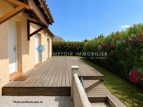 Clermont l'Hérault - Jolie maison T4 avec garage et jardin
