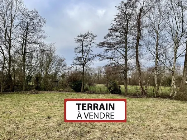 Terrain de 405m2 à VERTON