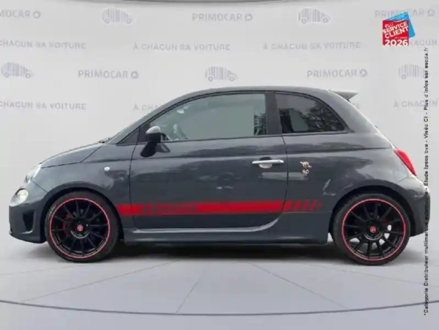 Abarth 500 1.4 turbo t-jet 165ch 695 xsr yamaha tpano sieges cuir gps — photo 9