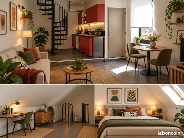 A louer Studio Appart Hem Village 40M2