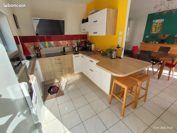 Maison de ville F6 de 2007 avec garage double