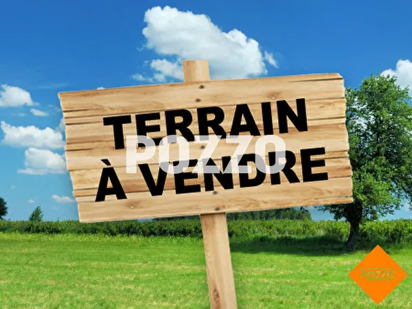 BELVAL, proche Coutances, terrain avec dalle à conserver ou pas, portail , réseaux, beau terrain de 