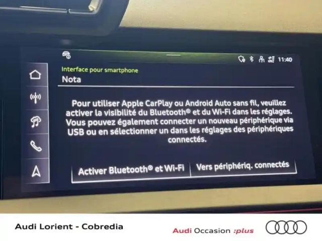 Audi A3 sportback 1.5 tfsi e 204ch phev s line s tronic 6 — photo 14