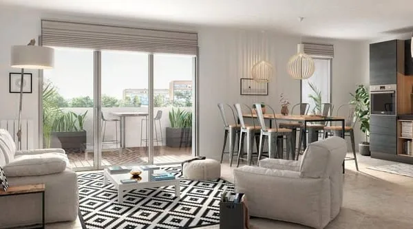 Appartement 4 pièces 96 m²