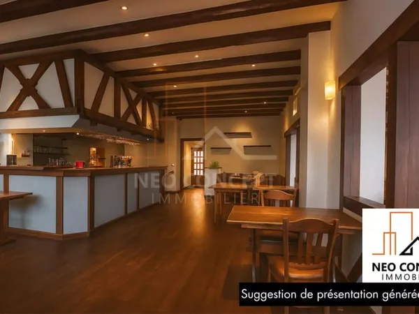 Restaurant libre de fonds idéalement placé à Ittenheim