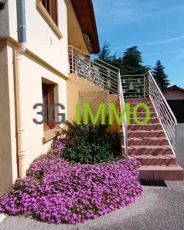Maison traditionnelle avec appartement | 7p | 4ch | 168 m² | Expo Sud-Est | Balcon grand terrain