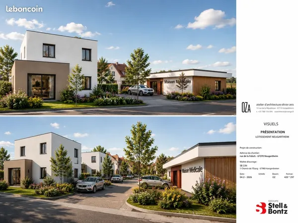 Petit lotissement - Terrain constructible