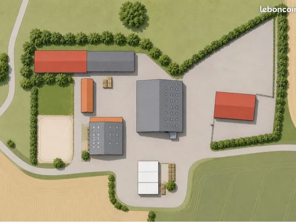 Bâtiments d'activités à louer - emplacement stratégique entre boulogne-sur-mer et saint-omer