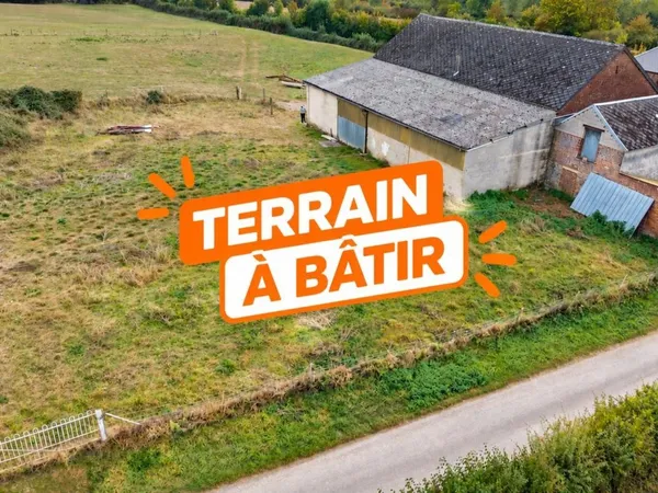 Terrain à bâtir à Maroilles - Vue imprenable sur le bocage de l'Avesnois