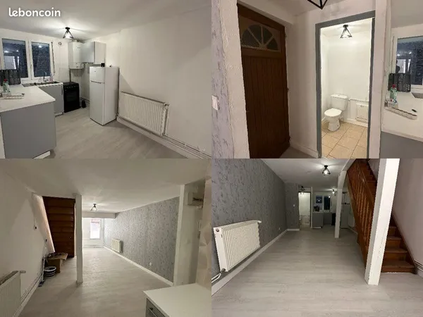 Appartement au rdc en duplex, 80m2, centre de Sedan