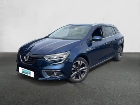 Renault Megane mégane iv estate blue dci 115 edc