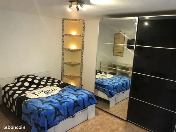 Location meublée, appartement T3 bis