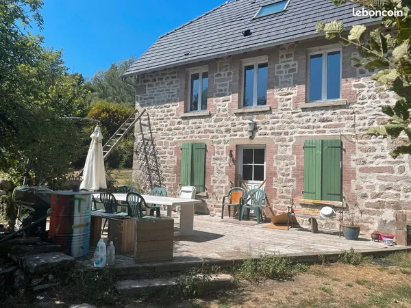 Maison meublée à louer à Faux la Montagne