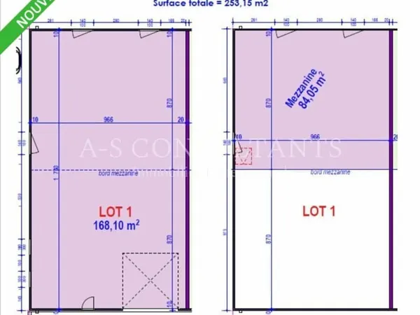 ENTREPÔT/BUREAUX à louer