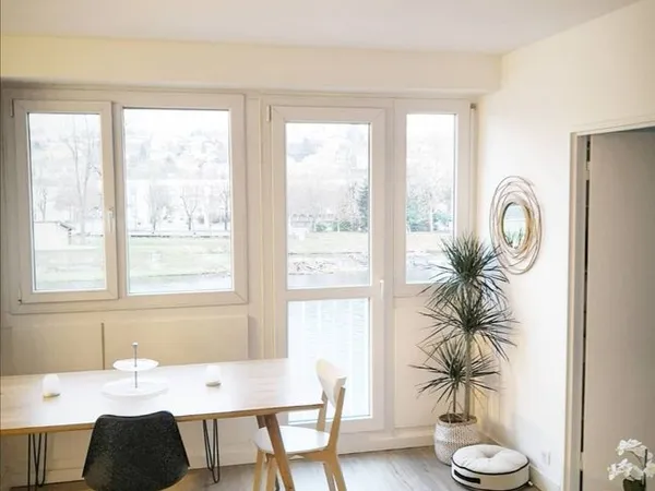 SUPERBE T2 MEUBLE EPINAL 48m2 - RENOVE A NEUF - VUE sur la MOSELLE - PARKING PRIVE