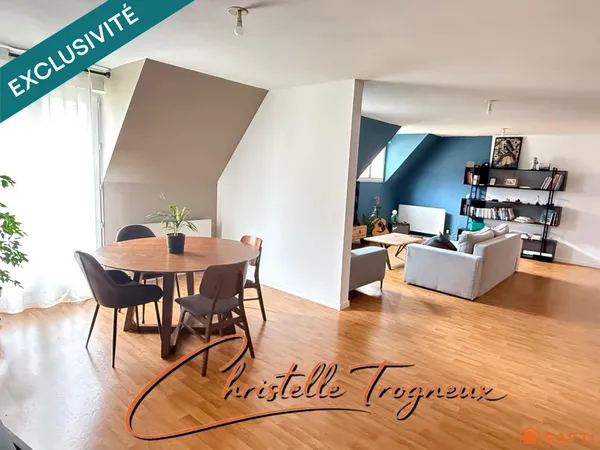Longueau bel appartement en duplex a vendre