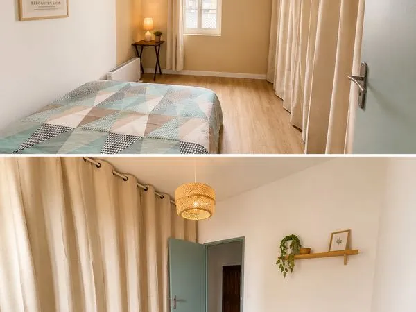 Chambre en colocation 500 - T4 rénové - Terrasse 50 m² - Castries centre