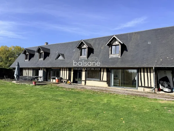 LE CHARME NORMAND, LE CALME DE LA CAMPAGNE ET DE BEAUX VOLUMES